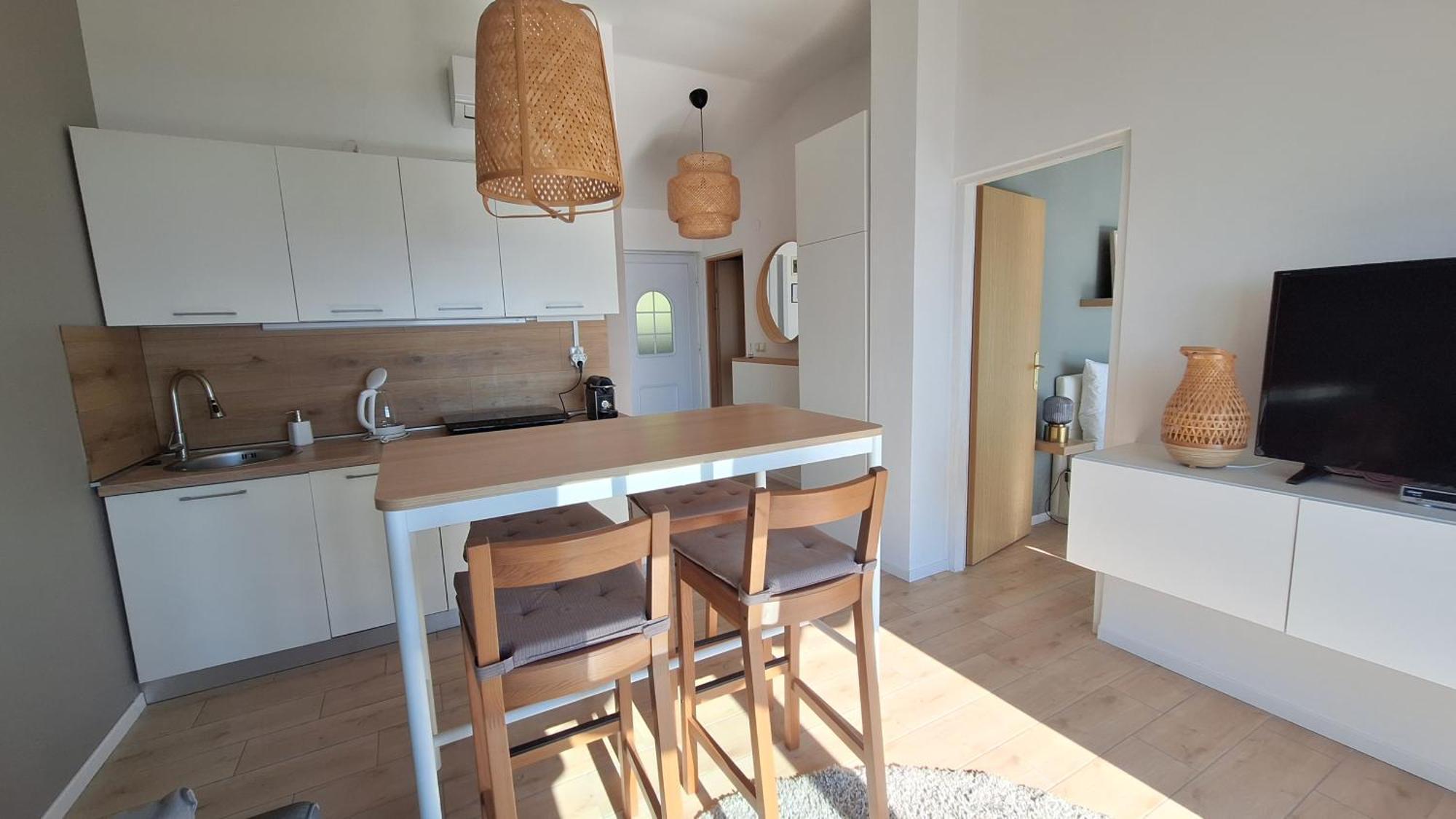 Ferienwohnung Mit 180° Meerblick Dobrec Exterior photo